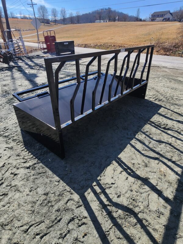 10' Fence Line Hay and Grain Feeder - Image 3