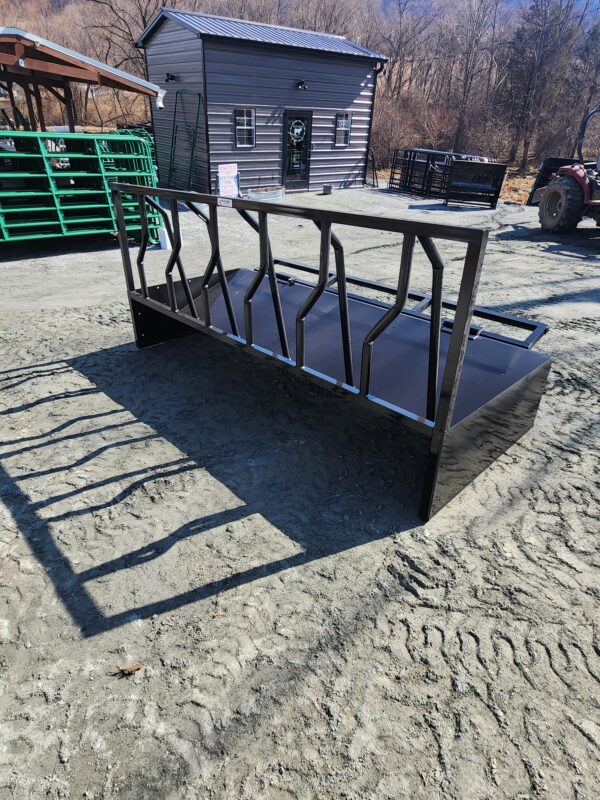 10' Fence Line Hay and Grain Feeder - Image 4